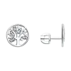 Artikelbild 1 des Artikels “Ohrstecker „Lebensbaum im Kreis“ aus 925 Silber mit Zirkonia “