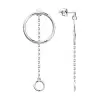 Artikelbild 1 des Artikels “Ohrstecker „Ring mit Kettchen“ aus 925 Silber “