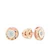 Artikelbild 1 des Artikels “Ohrstecker „Rund mit Facettenrand“ aus 585 Bicolor-Gold mit Brillanten und Diamanten “
