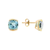 Artikelbild 1 des Artikels “Ohrstecker „Topas im Kissenschliff“ aus 585 Gelbgold mit Topas “