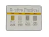 Artikelbild 1 des Artikels “Edelmetall-Set „Quattro Preziosi“ – Gold, Silber, Platin und Palladium, je 1 g “