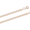 Product image 1 of the product “Rhombus Link Chain in 585 Rose Gold, Width 3 mm ”