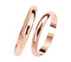 Product image 1 of the product “Wedding Ring “Narrow Domed” in 585 Rose Gold, Width 3.0 mm ”