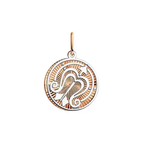 Artikelbild 1 des Artikels “Anhänger Sternzeichen Schütze aus 585 Bicolor-Gold, Höhe 21 mm “