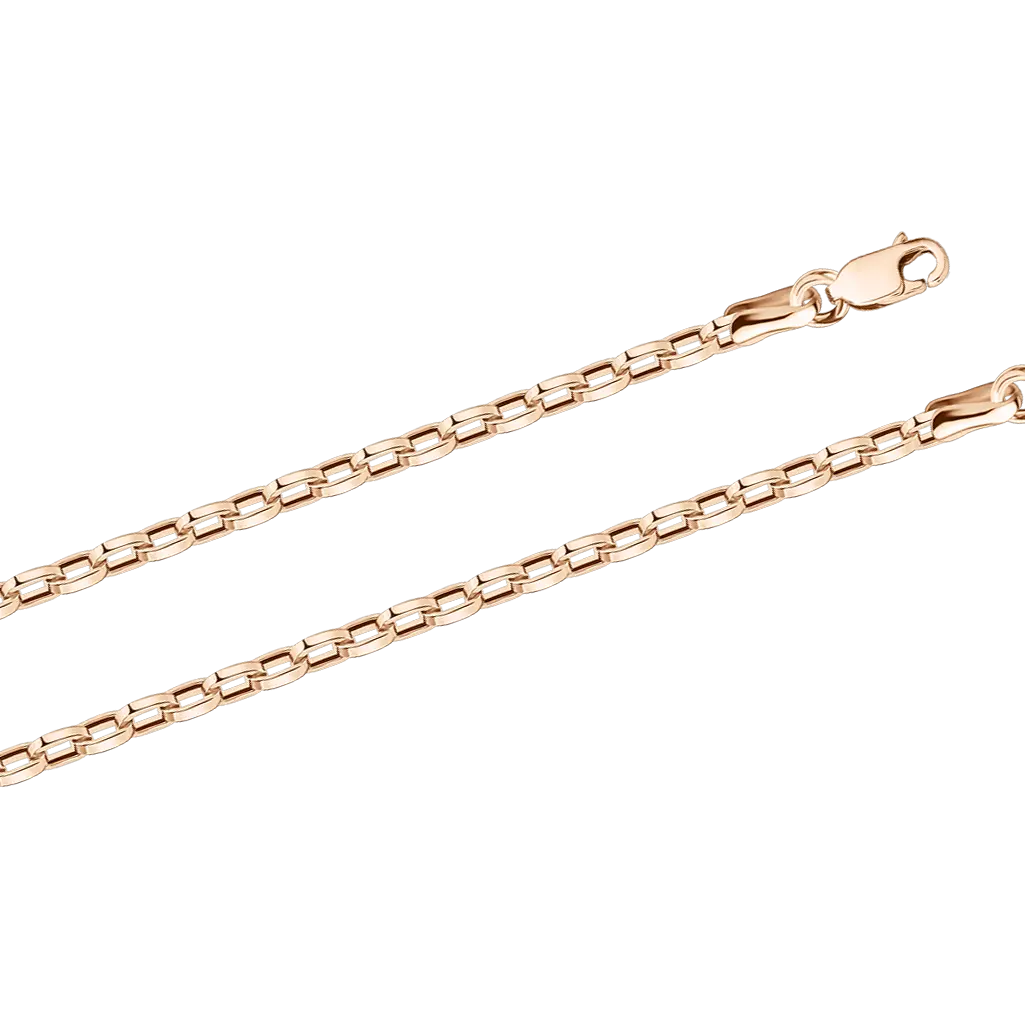 Artikelbild 1 des Artikels “Armband „Ankerkette eckig“ aus 585 Rotgold “