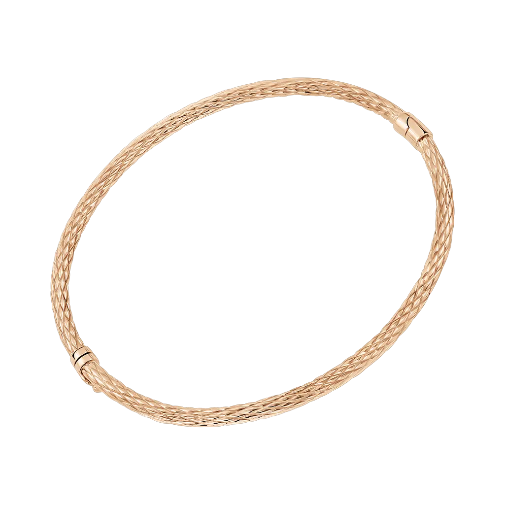 Artikelbild 1 des Artikels “Armband „Geflochtener Armreif“ aus 585 Rotgold “