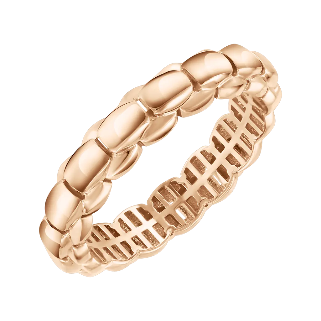 Artikelbild 1 des Artikels “Damenring „Breite Glieder“ aus 585 Rotgold “
