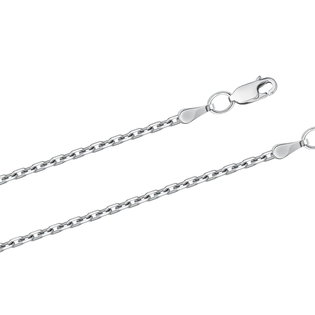 Artikelbild 1 des Artikels “Diamantierte Ankerkette aus 925 Silber “