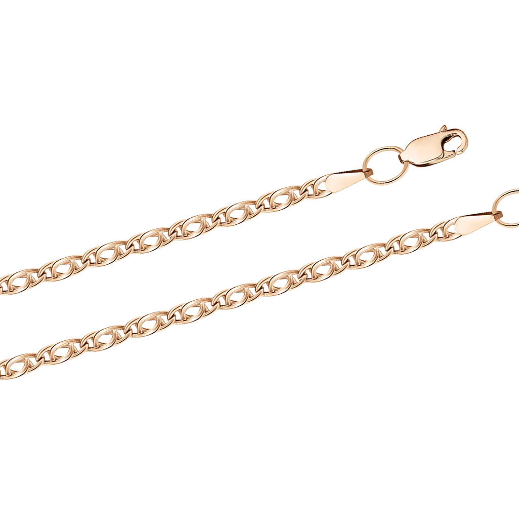 Product image 1 of the product “Double Anchor Chain in 585 Rose Gold ”