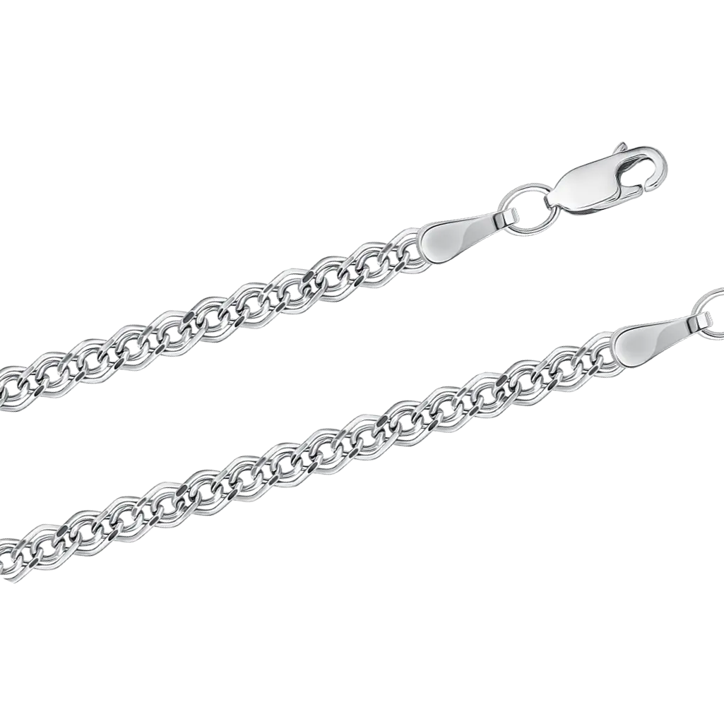 Product image 1 of the product “Double Anchor Chain in 925 Sterling Silver ”