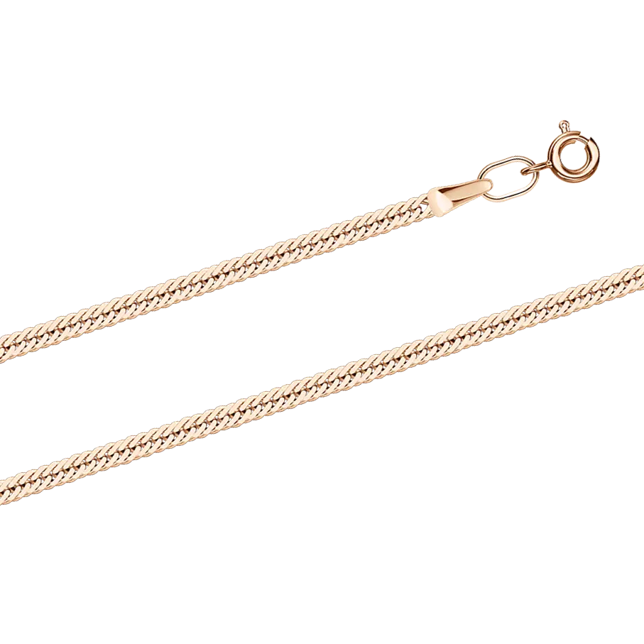 Product image 1 of the product “Flat Snake Chain in 585 Rose Gold ”