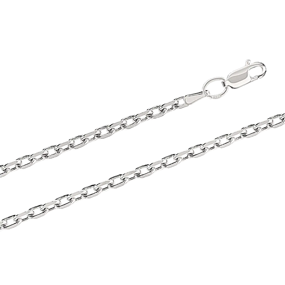 Artikelbild 1 des Artikels “Kette „Ankerkette diamantiert“ aus 925 Silber “