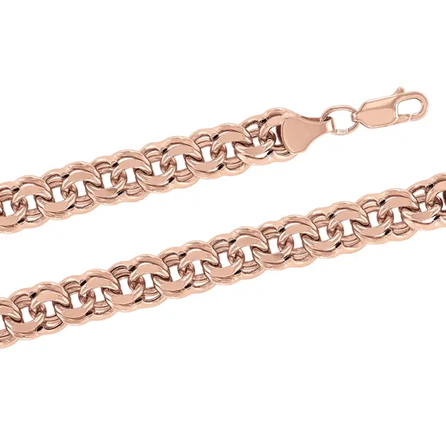Artikelbild 1 des Artikels “Kette „Bismarckkette breit“ aus 585 Rotgold, Breite 8 mm “