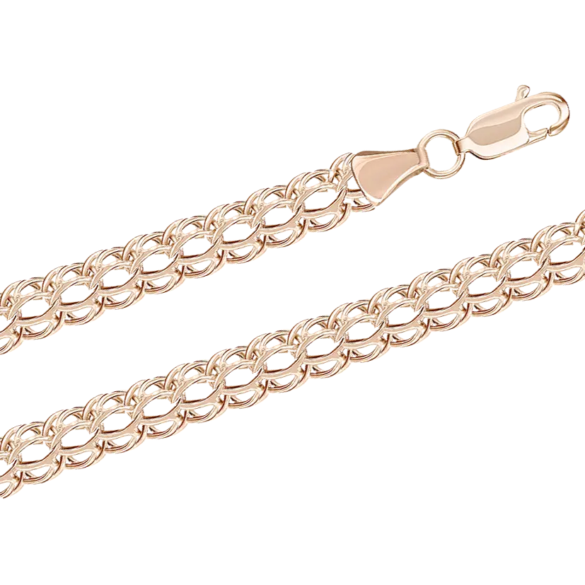 Artikelbild 1 des Artikels “Kette „Bismarckkette breit“ aus 585 Rotgold, Breite 6 mm “