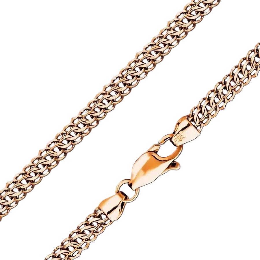 Product image 1 of the product “Double Curb Chain in 585 Rose Gold, Width 7 mm ”