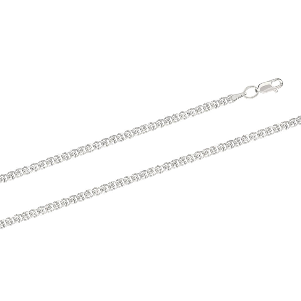 Product image 1 of the product “Fine Belcher Chain in 925 Sterling Silver ”