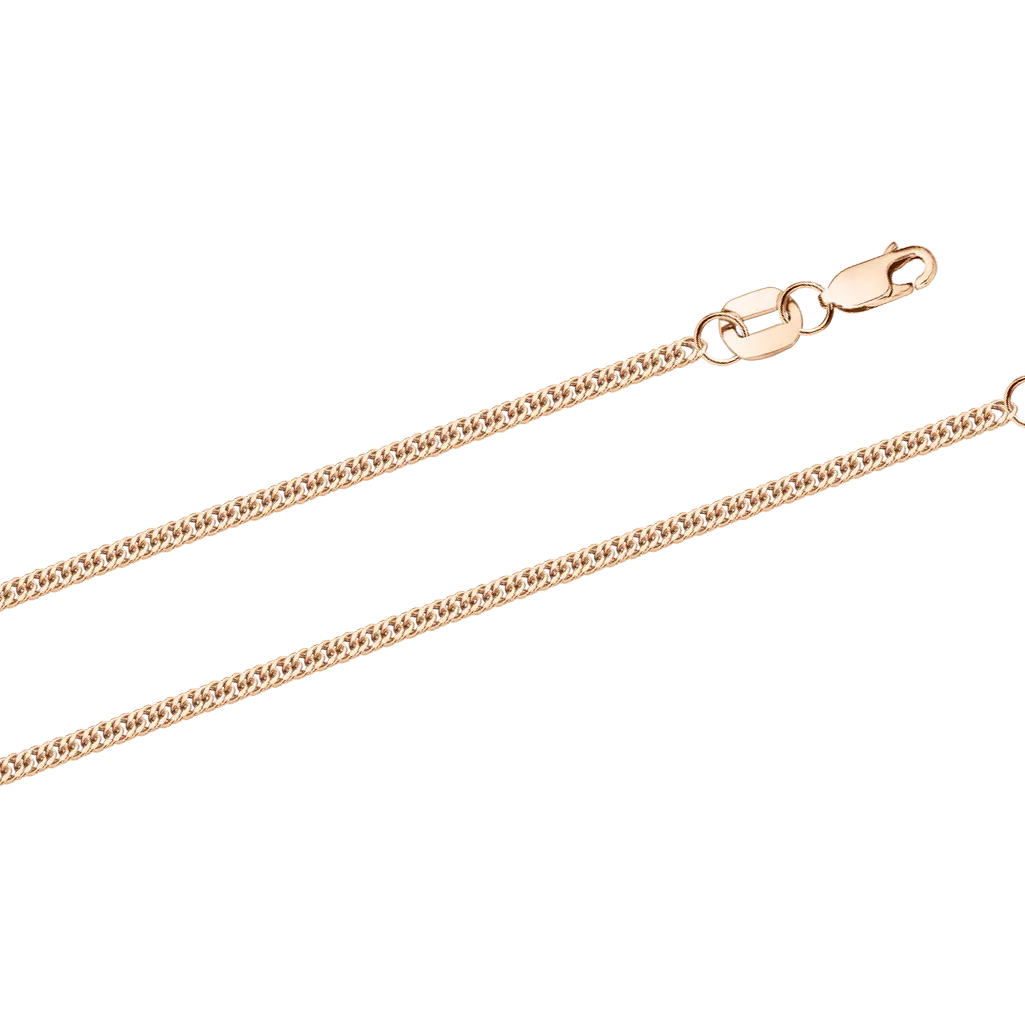 Artikelbild 1 des Artikels “Kette „Panzerkette“ aus 585 Rotgold, Breite 1,5 mm “