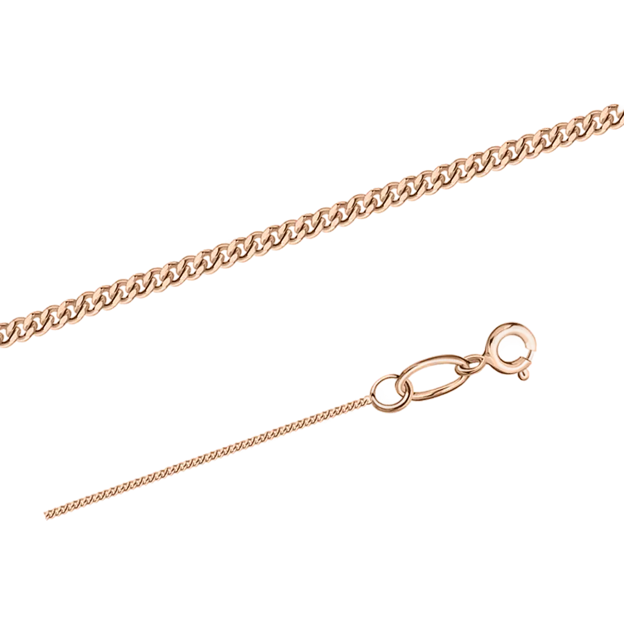 Artikelbild 1 des Artikels “Kette „Panzerkette schmal“ aus 585 Rotgold 50 cm“