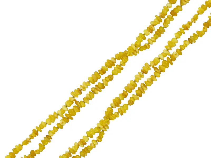 Product image 1 of the product “Chain “Fine Yellow Chips” with Amber ”