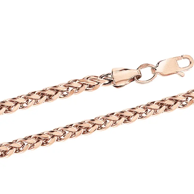 Product image 1 of the product “Wide Rope Chain in 585 Rose Gold 55 cm”