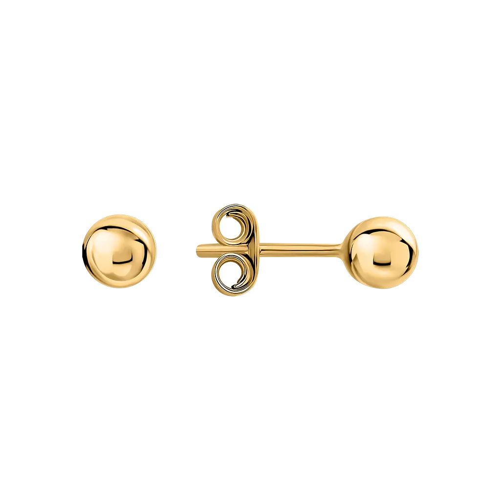 Artikelbild 1 des Artikels “Ohrringe „Kugel“ aus 585 Gelbgold “