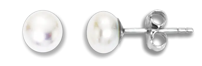 Artikelbild 1 des Artikels “Ohrstecker „Einzelperle“ aus 925 Silber mit Perlen “
