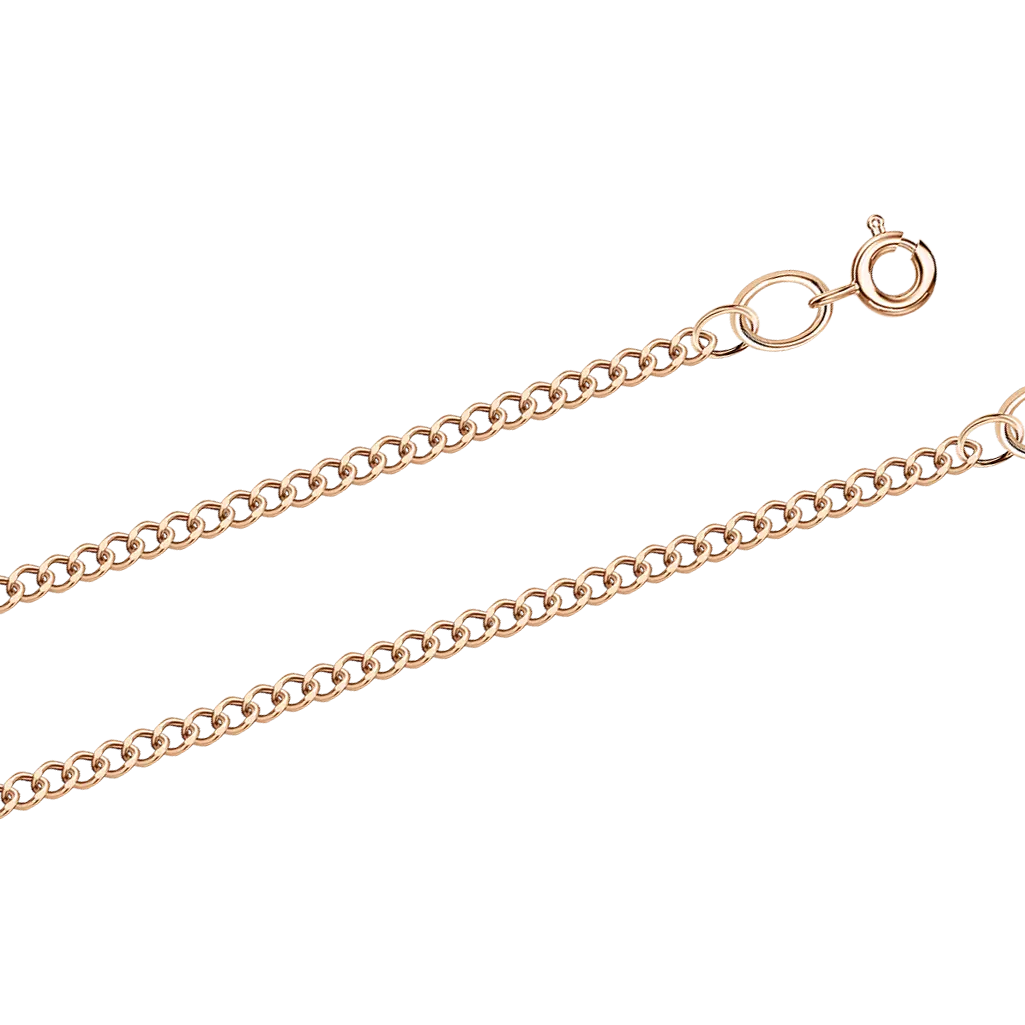 Product image 1 of the product “Curb Chain in 585 Rose Gold, Width 2.5 mm ”