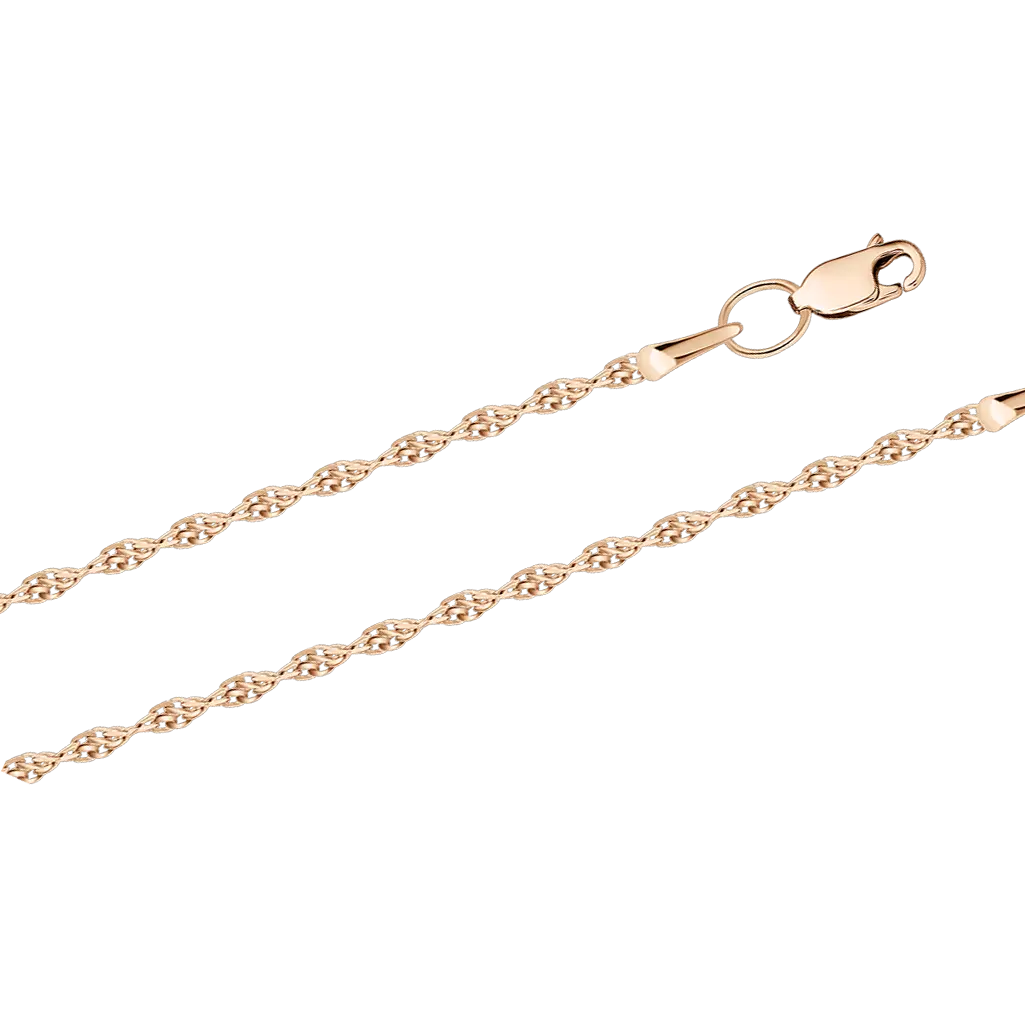 Artikelbild 1 des Artikels “Singapurkette aus 585 Rotgold “