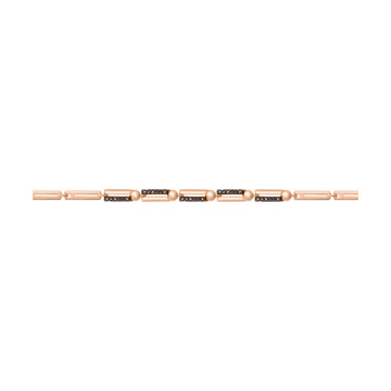 Bracelet in red gold of 585 assay value 