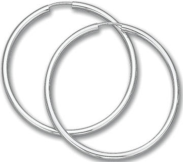 Silver earrings 