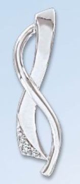 Anhänger 925er Sterling Silber mit Zirkonia 
