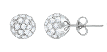 Ohrstecker aus 925er Sterling Silber mit Zirkonia 