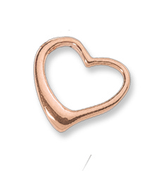 Pendant in red gold of 585 assay value 