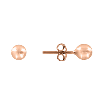 Kinder Ohrringe aus Rotgold 585° (14K) 