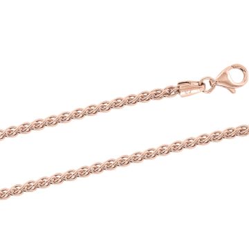 Gold-plated silver chain 55 cm