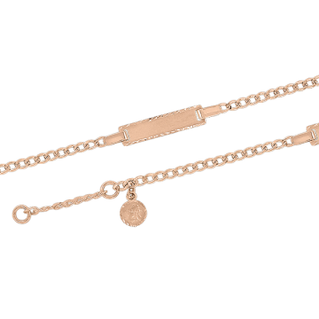 Kinder Armband aus Rotgold 585° 