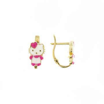 Kinder Gelb gold 585° (14K) Ohrringe 
