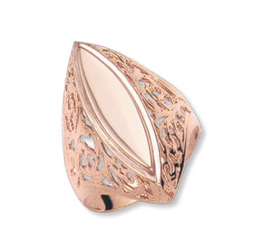 Rotgold 585° Damenring 