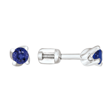 Серебряные серьги 925 пробы, вставка фианиты 