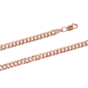 Браслет/ Цепочка  из красного золота 585 пробы 55 cm