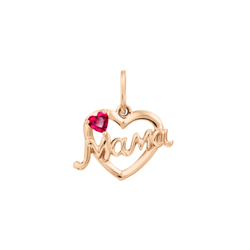 Anhänger aus Rotgold 585 mit Zirkonia 