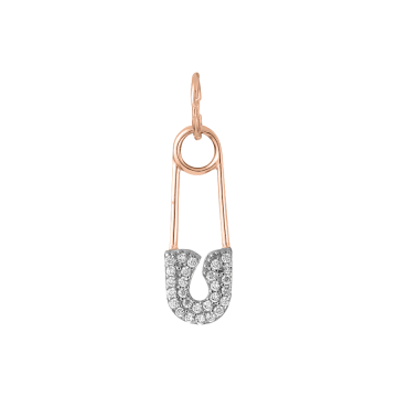 Anhänger aus Rotgold 585 mit Zirkonia 