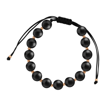 Bracelet in red gold of 585 assay value 