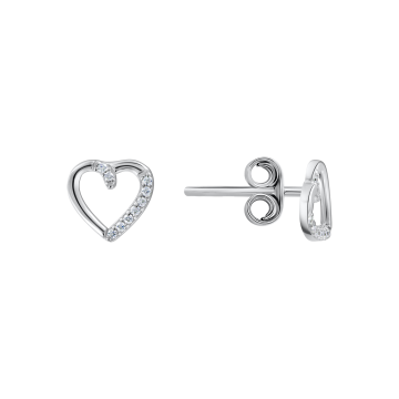 Ohrstecker aus Silber 925° mit Zirkonia 