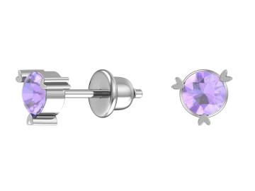 Ohrstecker aus 925er Sterling Silber mit Zirkonia 