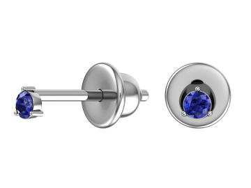 Ohrstecker aus 925er Sterling Silber mit Zirkonia 