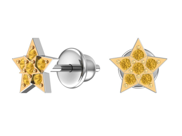 Ohrstecker aus 925er Sterling Silber mit Zirkonia 