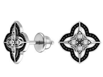 Ohrstecker aus 925er Sterling Silber mit Zirkonia 