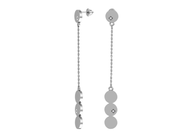 Ohrstecker aus 925er Sterling Silber mit Zirkonia 