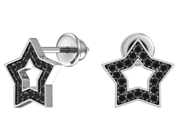 Ohrstecker aus 925er Sterling Silber mit Zirkonia 